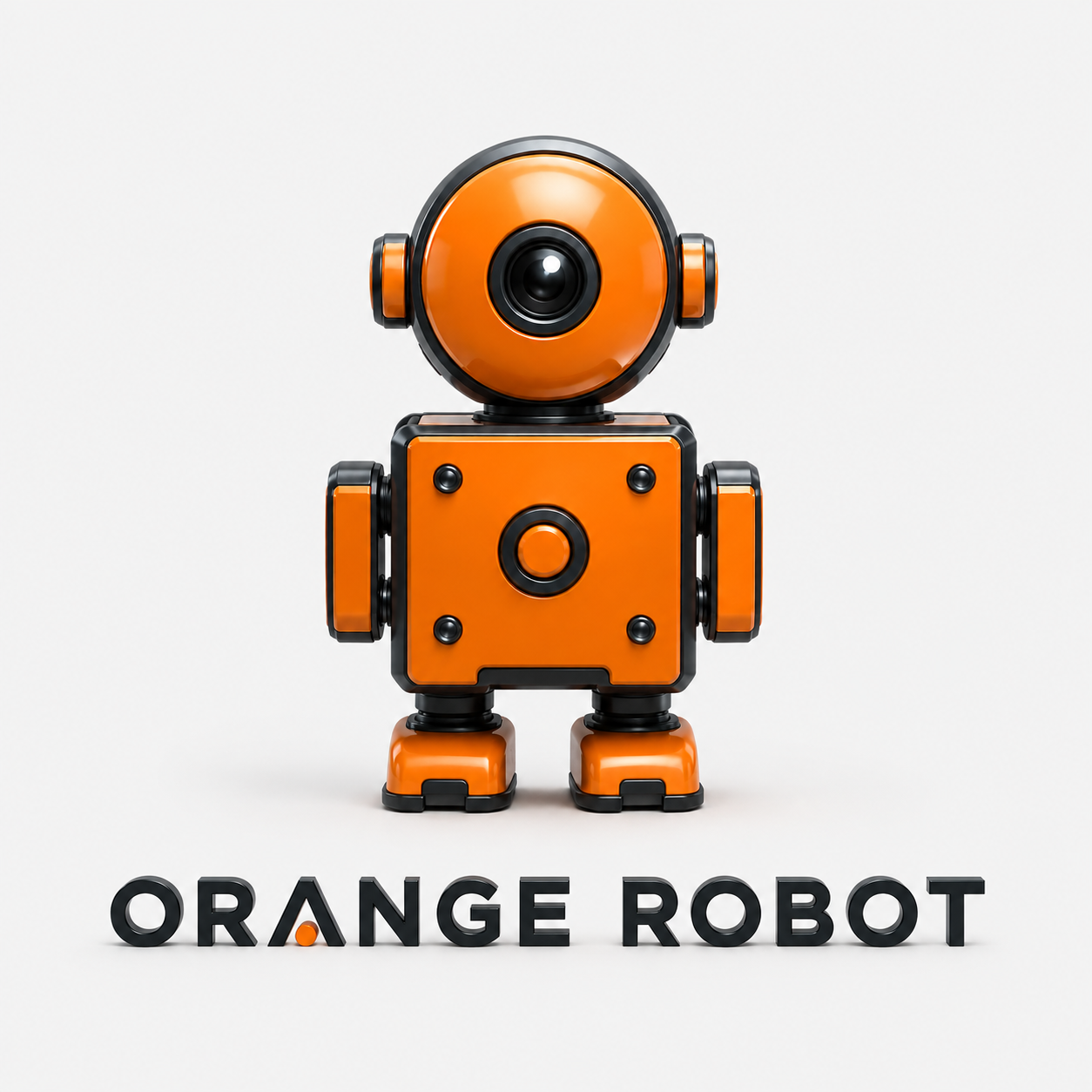 Orange-Robot.com logo of an orange blockish robot with the text Orange Robot below it.